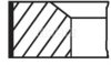 MAHLE ORIGINAL 001 87 N0 Piston Ring Kit